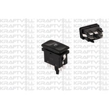KRAFTVOLL-04050093 - Cam Acma Kapama Anahtarı Torpıdoda Teklı Polo / Classıc 95>00 Cordoba Ibıza 93>99 Caddy Iı 96>00 Golf Iı Iıı 84>92 Jetta 84>92