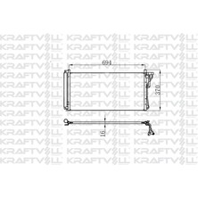 KRAFTVOLL-08060045 - Klıma Radyatoru (Kondanser) Sonata 05-> Benzınlı