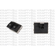 KRAFTVOLL-04050126 - Cam Acma Kapama Anahtarı Surucu Tarafı Cıftlı Transporter T5 T6 03>16