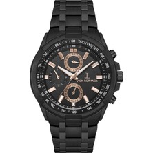 Jack Lorance JLS0234105  Siyah & Rose  Çelik Erkek Kol Saati