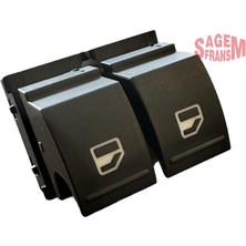 SAGEM-400134 - Cam Açma Düğmesi Çiftli Ön Sol Caddy-Golf-Ibıza