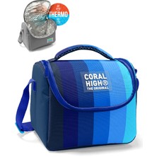 Coral High Kids Renkli Çizgili Thermo Beslenme Çantası 5 Litre Kapasite ve Polyester Materyal
