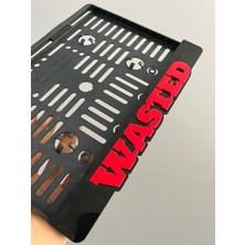 Karbonsoft Wasted Yazılı Pleksi Plakalık