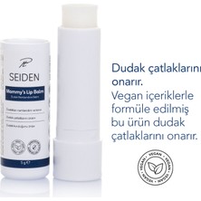 Dudak Nemlendirici | Besleyici, Nemlendirici | Kuruyan ve Çatlayan Dudaklar Için Vegan Lip Balm 5 G