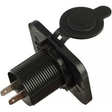 12-24 Volt Çakmak Giriş Soket Tekne Oto Kamyonet Soketi Marine Tip Soket
