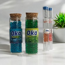 Oka Mentol Topu 500 Adet Nane Ve 500 Adet Yaban Mersini Aromalı+2 Adet Aplikatör 80 Adet Mentol Topu Hediye