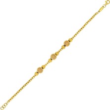 T51 Tuğrul Altın Altın Dorikalı Bileklik T074010