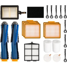Enchanted Aı AV2501S AV2501AE RV2502AE RV2520AOUS Robot Süpürge Silindir Fırçaları Yan Filtreler Kiti (Yurt Dışından)