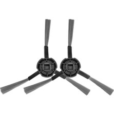 Enchanted Bot L20 Ultra / X20 Pro Elektrikli Süpürge Aksesuarları Için 12 Adet Yedek Parça Yıkanabilir Yan Fırça (Yurt Dışından)