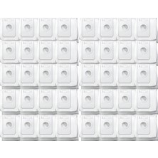 Enchanted 2290 Elektrikli Süpürge Aksesuarları Yedek Nonwoven Çöp Için 40 Adet Toz Torbası (Yurt Dışından)