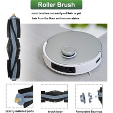 Enchanted T20 Omni Robot Süpürge Ana Yan Fırça Hepa Filtre Paspas Bezi Toz Torbaları Yedek Aksesuarları (Yurt Dışından)