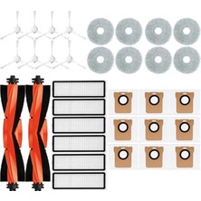 Enchanted Robot Vakum X20 + / Plus Parça Aksesuarları Ana Yan Fırça Hepa Filtre Paspas Bezi Toz Torbası Değişimi (Yurt Dışından)