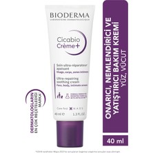 Cicabio Cream Onarıcı Cilt Bakım Kremi Bebek, Çocuk ve Yetişkin Kullanımına Uygun, Parfümsüz 40 ml