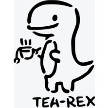 One Spray Tattoo Dinozor Tea-Rex Dövme Şablonu