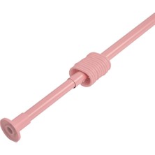 Banio - Düz Ayarlanabilir Banyo Duş Perde Borusu (110 CM-200 Cm)