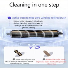Pouxheu X40 Ultra Vakumlu Süpürge Parçaları Için 12 Adet Saç Kesme Anti-Roller Fırça Yan Filtreler Paspas Toz Torbaları (Yurt Dışından)