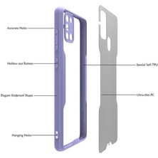 ZORE Galaxy A21S Kılıf Zore Parfe KAPAK-MOR-8682314068802-TCHS45987