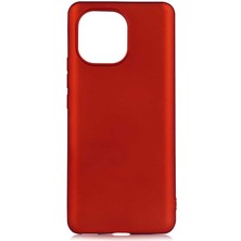 ZORE Xiaomi Mi 11 Kılıf Zore Premier Silikon KAPAK-KIRMIZI-8682314098502-TCHS51199