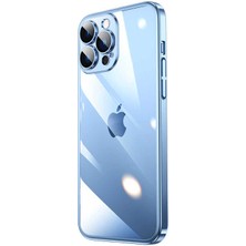 ZORE Apple iPhone 13 Pro Max Kılıf Sert Pc Renkli Çerçeveli Zore Riksos KAPAK-MAVI-8680436623978-TCHS7964