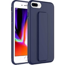 ZORE Apple iPhone 7 Plus Kılıf Zore Qstand KAPAK-LACIVERT-8680436463918-TCHS72955