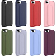 ZORE Apple iPhone 7 Plus Kılıf Zore Qstand KAPAK-LACIVERT-8680436463918-TCHS72955