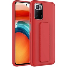 ZORE Xiaomi Redmi 10 Kılıf Zore Qstand KAPAK-KIRMIZI-8680436468210-TCHS72676