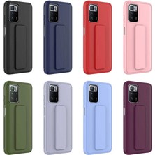 ZORE Xiaomi Redmi 10 Kılıf Zore Qstand KAPAK-KIRMIZI-8680436468210-TCHS72676