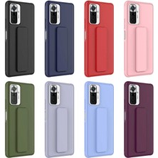 ZORE Xiaomi Redmi Note 10 Pro Kılıf Zore Qstand KAPAK-PEMBE-8680436473917-TCHS72705