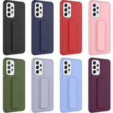 ZORE Galaxy A13 4g Kılıf Zore Qstand KAPAK-SIYAH-8680436466452-TCHS72774