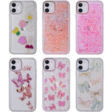 Apple iPhone 11 Kılıf Figürlü Desenli Işıltılı Sert Zore Sos KAPAK-NO2-8680436588741-TCHS74534