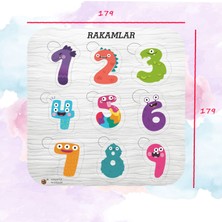 Ahşap Eğitici Eğlenceli 9 lu Bul Tak Oyuncak
