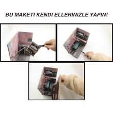 Kendin Yap Minyatür Booknook| Minyatür Maket Ev | Dıy Hobi Seti