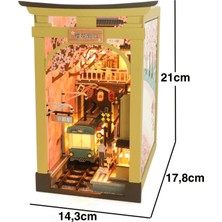 Kendin Yap Minyatür Booknook| Minyatür Maket Ev | Dıy Hobi Seti