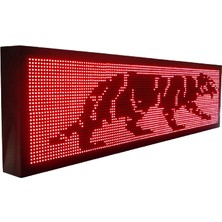 Ledgrafık Kayan Yazı 64×128 Kırmızı LED Tabela Ledgrafik Wifi Kontrol