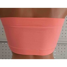 Elite Kadın Strapless Büstiyeri 2'li Paket Beden L-Xl Renk  Somon  - Su Yeşili