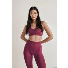 Seseh Vita Jet Black Siyah Seamless Scrunch Toparlayıcı Spor Tayt