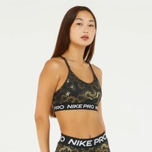 Nike Pro Indy Dri-Fit Kadın Siyah Antrenman Sporcu Sütyeni DQ5458-010