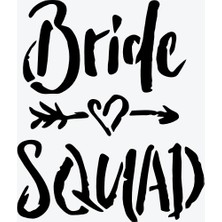 One Spray Tattoo Bride Squad Dövme Şablonu