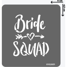 One Spray Tattoo Bride Squad Dövme Şablonu