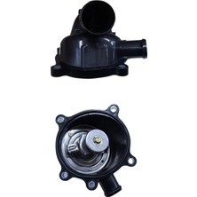 Termostat Yuvası KOMPLE – 079121115N WISCO – audi A4 A5 A6 A8 Q7 4.0 Tdi 04 ve Sonrasi Uyumlu 
