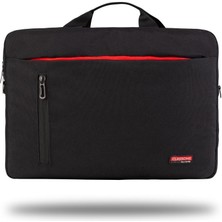 Classone TL4000 Workout 15.6 “su Geçirmez Kumaş ,macbook Mac Air, Notebook, Laptop El Çantası-Siyah
