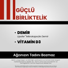 Hellobari Formula Iron Plus | Doğal Çilek Aromalı | 28 Porsiyon