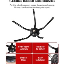 Pouxheu S7 Plus Maxv Ultra Pro Robot Süpürge Ana Yan Fırça Hepa Filtreler Paspas Bezi (Yurt Dışından)