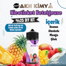 Akn Kimya Nicoticket Betelgeuse Yoğun Dıy Kit Çilek Ananas Mango Gıda Aroması %25 Oranda Aroma İçerir (Hazır Değildir )