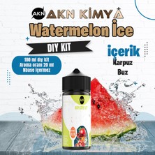Akn Kimya Watermelon Ice Dıy Kit Karpuz Buz Gıda Aroması %20 Oranda Aroma İçerir (Hazır Değildir )