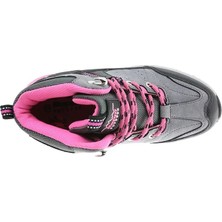 Beppi Kız Çocuk Bilekli Bot Gri-Siyah-Pembe