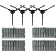 Stayrea L10S Pro Ultra Heat X30 / /X30 Robot Süpürge Parçaları Yan Fırça Hepa Filtresi (Yurt Dışından)