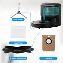 Stayrea 16 Adet Aksesuar Kiti Temiz L50 / L50 / L60 Hibrit Robot Süpürge Ana Yan Fırça Filtreleri Toz Torbası (Yurt Dışından)
