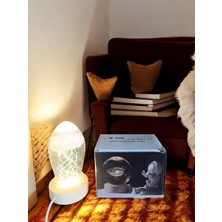 Ayder Online Satış Ahşap Altlıklı Işıklı Küre