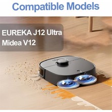 Vuebul J12 ULTRA/V12 Robot Süpürge Için Elektrikli Süpürge Torbaları, Toz Torbası Yedek Aksesuar Seti (Yurt Dışından)